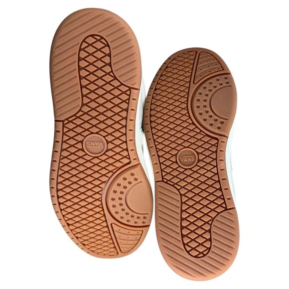 VANS Lowland 2.0 Sneaker in Marshmallow White Leather NEW in BOX Women's SZ 5 - Picture 8 of 12